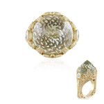 Anello in argento con Ametista Verde (Dallas Prince Designs)