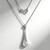 Collana in argento con Topazio Bianco