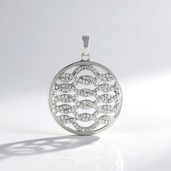 Ciondolo in argento con Zircone