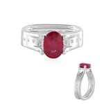 Madagaskar-Rubin-Silberring (de Melo Essence)