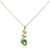 14K Kenya Tsavorite Gold Necklace (CIRARI)