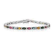 Bracelet en argent et Tourmaline