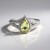 Anello in argento con Granato Menta Merelani