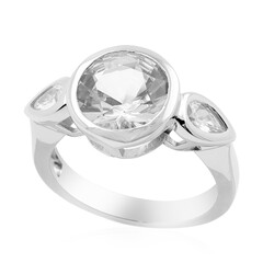 Bague en argent et Danburite