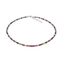 Collar en plata con Turmalina de Brasil