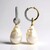 Boucles d'oreilles en or et Perle de culture d'eau douce (TPC)