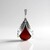 Ciondolo in argento con Onice Rossa (Desert Chic)