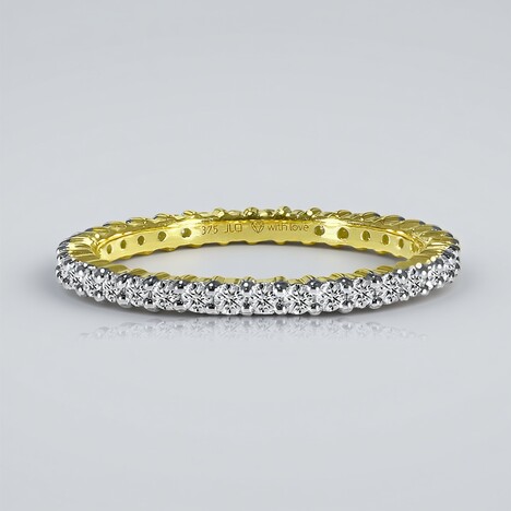 Anello in oro con Diamante SI1 (G) (Annette)