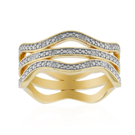 I3 (I) Diamant-Silberring