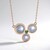 Collana in argento con Pietra di Luna Bianca (KM by Juwelo)