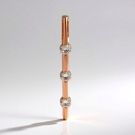 Ciondolo in oro con Diamante Rose de France SI1 di Argyle (Annette)