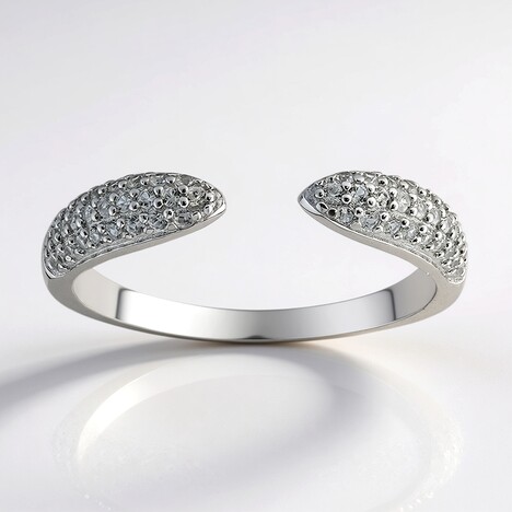 Anello in argento con Zircone
