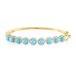 Sleeping Beauty-Türkis-Silberarmreif (Faszination Türkis)