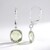 Orecchini in argento con Ametista Verde