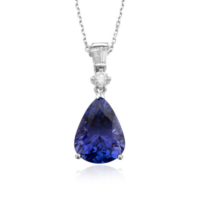 18K AAA Tanzanite Gold Necklace (CIRARI)