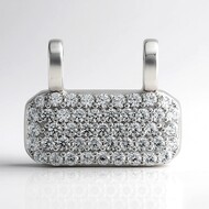 Ciondolo in argento con Zircone (MONOSONO COLLECTION)