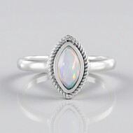 Welo-Opal-Silberring