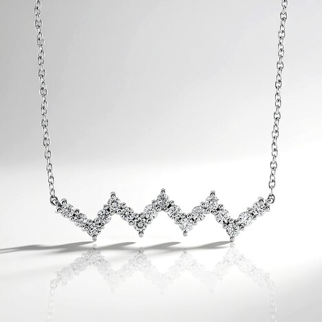 Collana in argento con Zircone