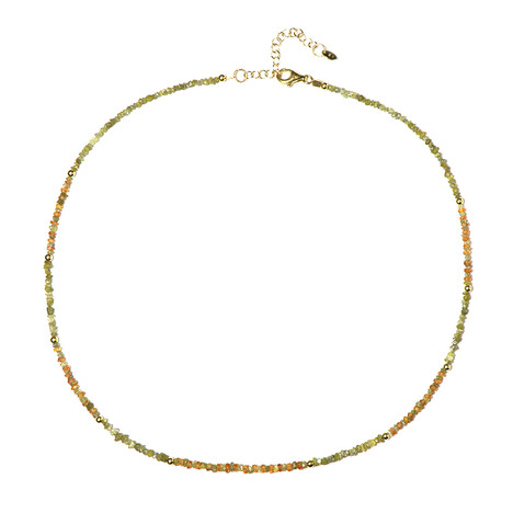 Collar en plata con Diamante amarillo