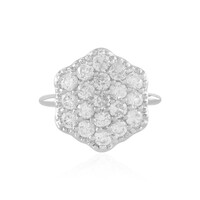 Bague en argent et Zircon