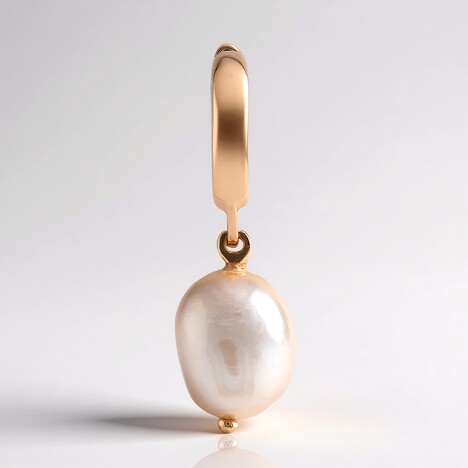 Ciondolo in argento con Perla d'Acqua Dolce Rosa (TPC)