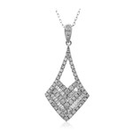 SI2 (H) Diamant-Goldhalskette (CIRARI)