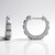 Orecchini in argento con Zircone (Remy Rotenier)