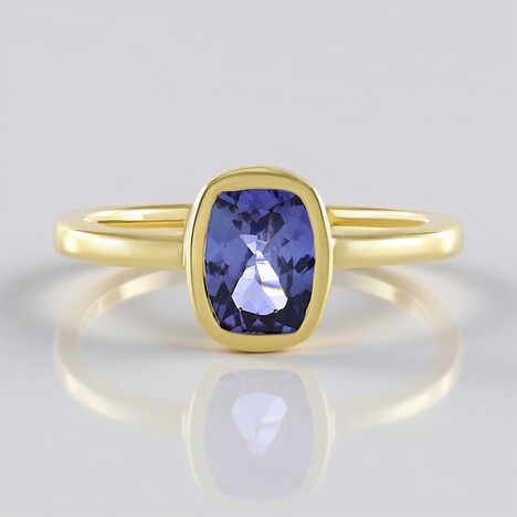 Bague en argent et Tanzanite (Adela Silber)