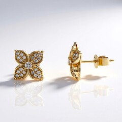 Orecchini in oro con Diamante SI2 (H) (CIRARI)