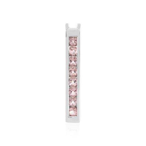 Ciondolo in argento con Tormalina Rosa (MONOSONO COLLECTION)