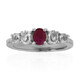 Anello in argento con Rubino Keniano