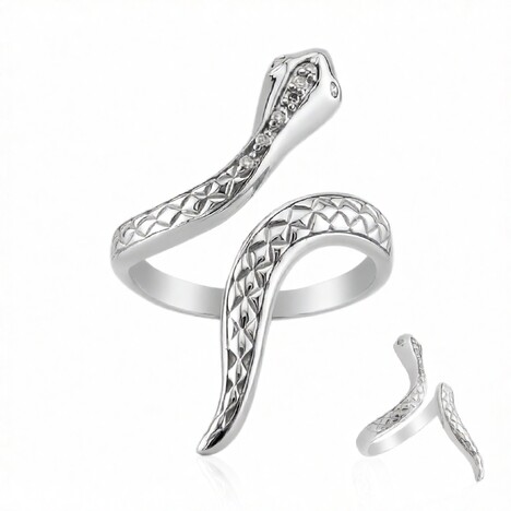 SI1 Argyle-Rose de France-Brillant-Silberring (Annette)