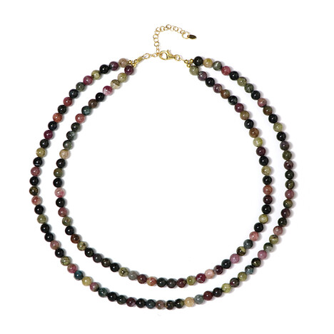 Turmalin-Silberhalskette (Riya)