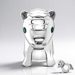 Charm in argento con Smeraldo Zambia (Annette)