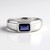 Anello in argento con Iolite