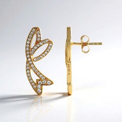 Orecchini in argento con Zircone