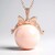 Collier en argent et Quartz rose (Gems en Vogue)