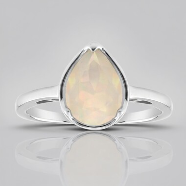 Welo-Opal-Silberring