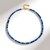 Collana in argento con Afghanite (Adela Silber)