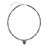 Collana in argento con Ammolite