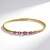 Bracciale in oro con Zaffiro Rosa (CIRARI)