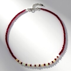 Collana in argento con Opale di Welo