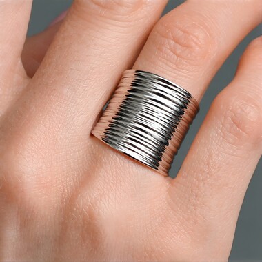 Anillo en plata (Nan Collection)
