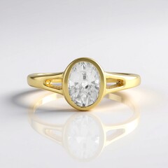 Anello in argento con Zircone (Adela Silber)