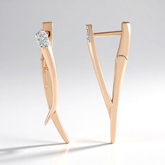 Orecchini in argento con Zircone