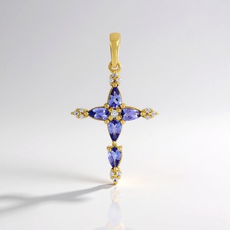 Ciondolo in argento con Tanzanite
