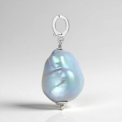 Ciondolo in argento con Perla d'Acqua Dolce Argentata