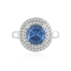 Farbwechsel-Fluorit-Silberring