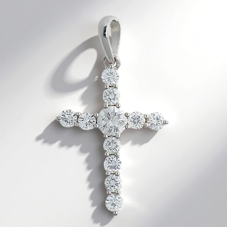 Ciondolo in argento con Danburite