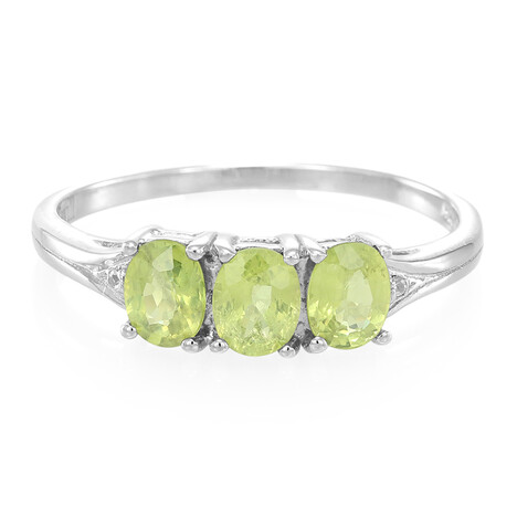 Mosambik-Saphir-Silberring